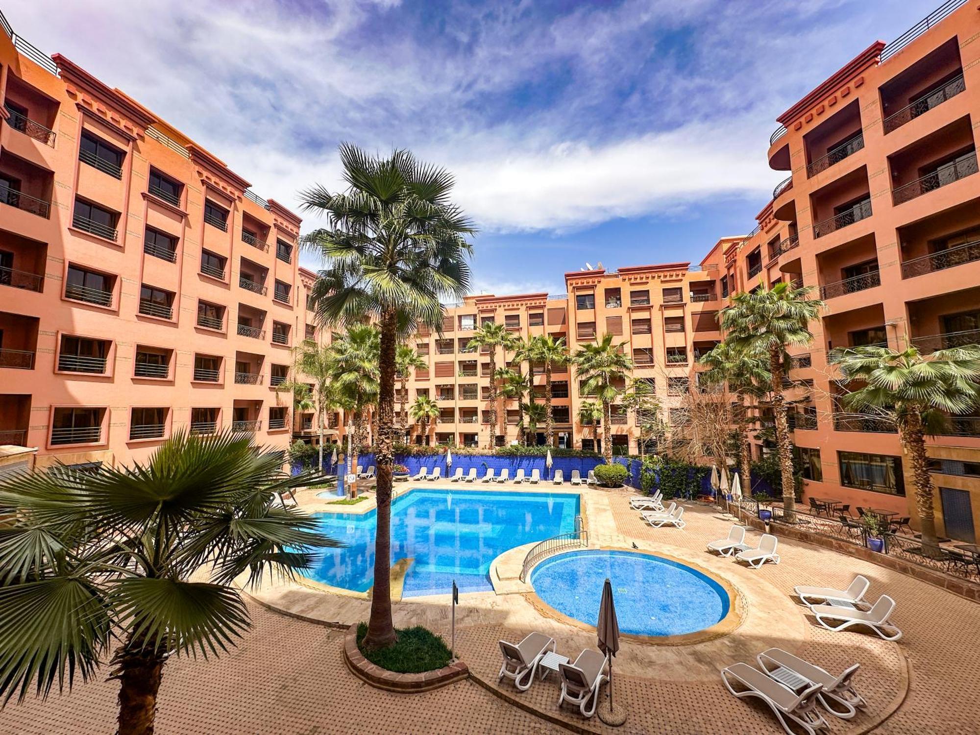 Mogador Menzah Appart Hotel Marrakesh Buitenkant foto